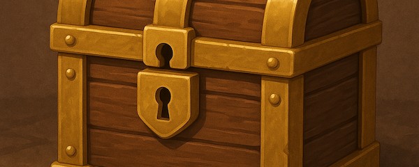 宝箱を開けたらゲーム